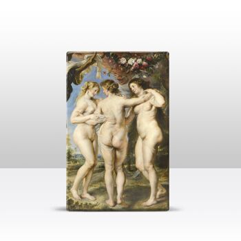 Estampe en laque, 3 Grâces - Peter Paul Rubens 3