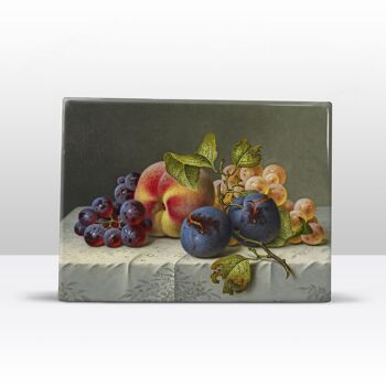 Epreuve en laque, Nature morte aux fruits - Emilie Preyer 3