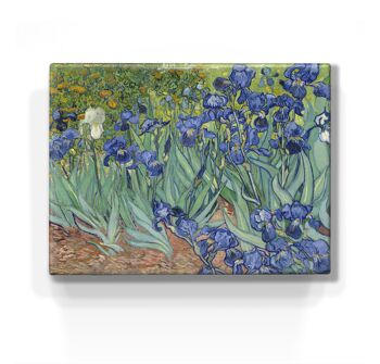 Impression laquée, Iris - Vincent van Gogh 1