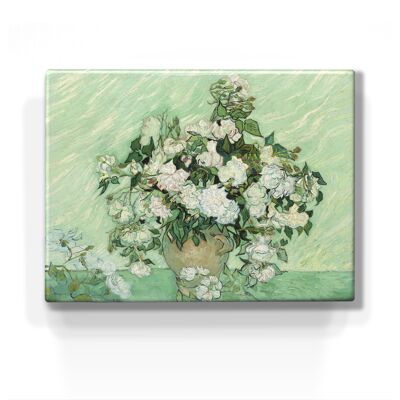 Laca de impresión, Rosas - Vincent van Gogh I