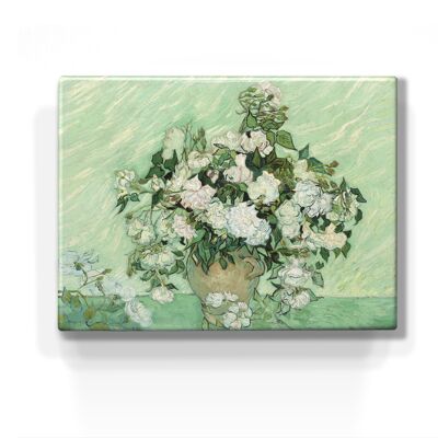 Laca de impresión, Rosas - Vincent van Gogh I