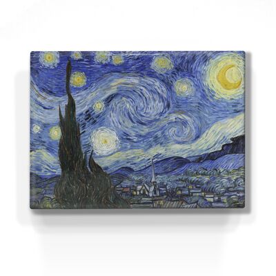 Impresión de laca, La noche estrellada - Vincent van Gogh
