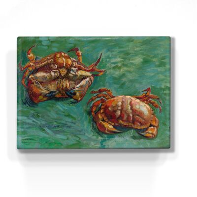 Impresión de laca, Dos cangrejos - Vincent van Gogh