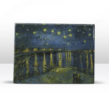 Laque, Ciel étoilé sur le Rhône - Vincent van Gogh 3