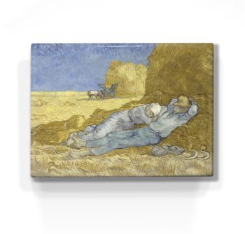 Épreuve en laque, Sieste - Vincent van Gogh 1