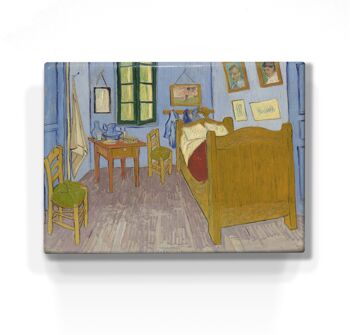 Impression sur laque, Chambre à coucher - Vincent van Gogh 1