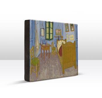 Impression sur laque, Chambre à coucher - Vincent van Gogh 2