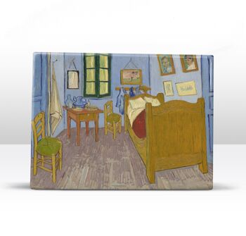 Impression sur laque, Chambre à coucher - Vincent van Gogh 3
