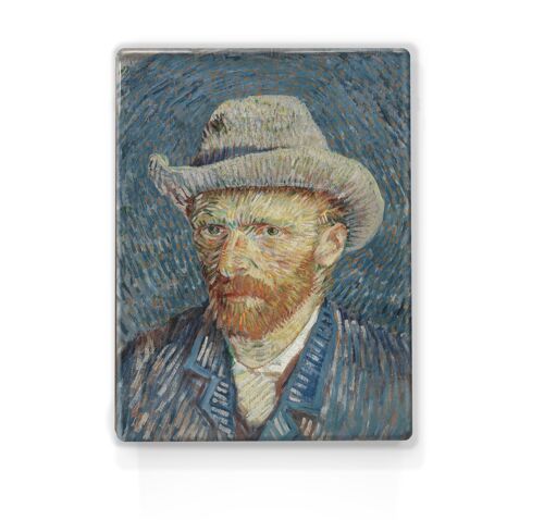 Laqueprint, Zelfportret - Vincent van Gogh I