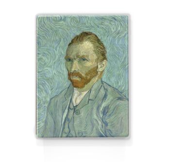 Impression sur laque, Autoportrait - Vincent van Gogh II 1