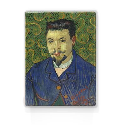 Laqueprint, Retrato del Doctor Félix Rey - Vincent van Gogh