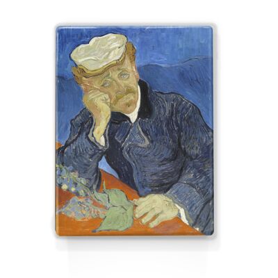 Laque, Portrait du Dr Paul Gachet - Vincent van Gogh