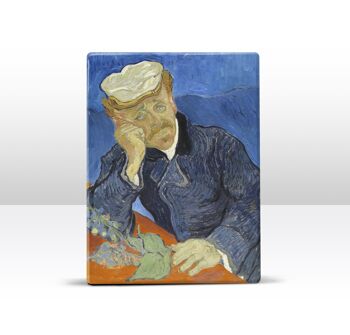 Laque, Portrait du Dr Paul Gachet - Vincent van Gogh 3