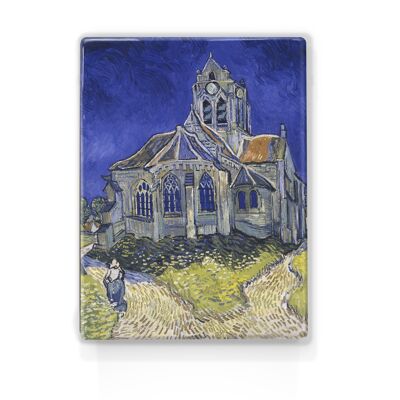 Laqueprint, La iglesia en Auvers-sur-Oise - Vincent van Gogh