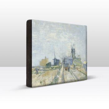 Laque, Moulins et Potagers de Montmartre - Vincent van Gogh 2