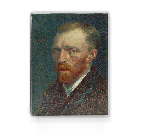 Laqueprint, Zelfportret - Vincent van Gogh III