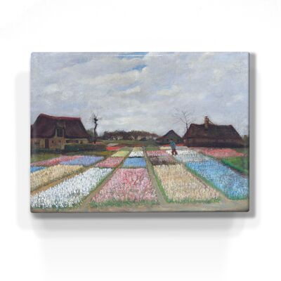 Laqueprint, Bloembedden in Holland - Vincent van Gogh