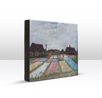 Laqueprint, Parterres de fleurs en Hollande - Vincent van Gogh 2
