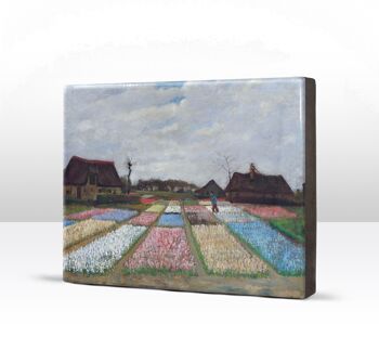 Laqueprint, Parterres de fleurs en Hollande - Vincent van Gogh 4