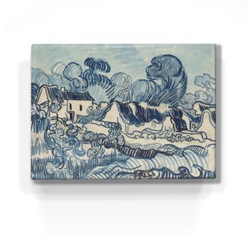 Laque, Paysage avec maisons - Vincent van Gogh 1