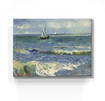 Laqueprint, Marine aux Saintes-Maries-de-la-Mer - Vincent van Gogh 1