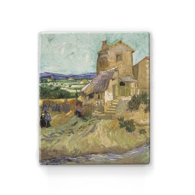 Laqueprint, Die alte Mühle - Vincent van Gogh