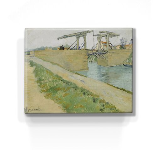 Laqueprint, De brug van Langlois - Vincent van Gogh