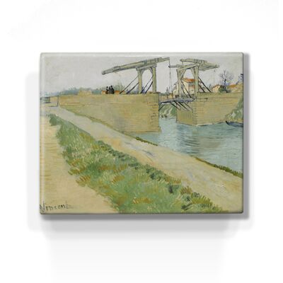 Laqueprint, De brug van Langlois - Vincent van Gogh