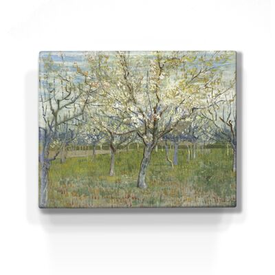 Laqueprint, De roze boomgaard - Vincent van Gogh