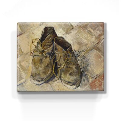 Impresión de laca, Zapatos - Vincent van Gogh