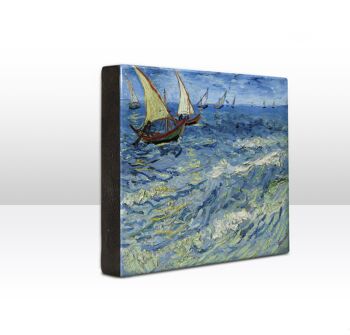 Laque, Marine aux Saintes Marie - Vincent van Gogh 2