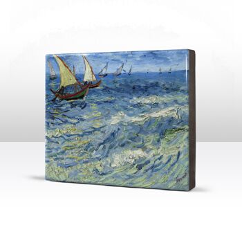 Laque, Marine aux Saintes Marie - Vincent van Gogh 4