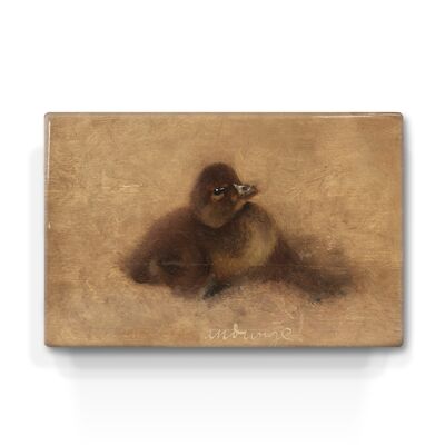 Lacquer print, duckling - Bruno Liljefors