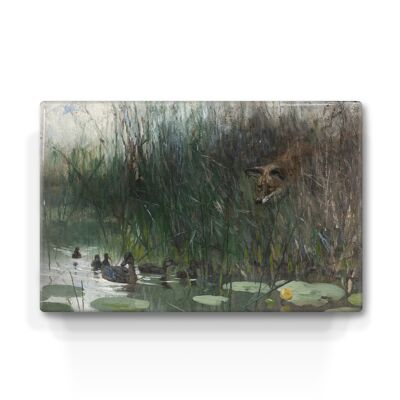Laqueprint, Familia de patos Fox Stalks - Bruno Liljefors II