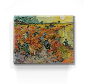 Laque, Vignoble Rouge - Vincent van Gogh 1