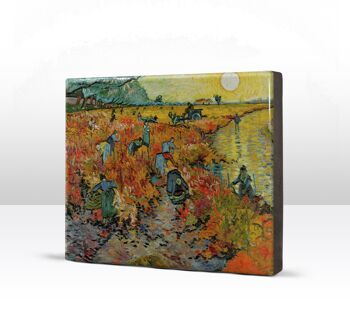 Laque, Vignoble Rouge - Vincent van Gogh 4