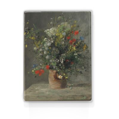Stampa lacca, Fiori in un vaso - Pierre Auguste Renoir