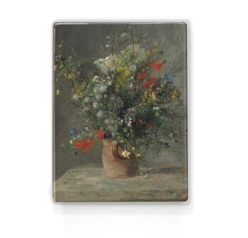 Estampe en laque, Fleurs dans un vase - Pierre Auguste Renoir 1