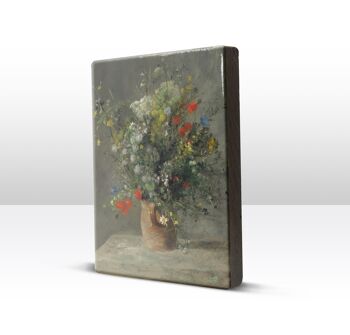 Estampe en laque, Fleurs dans un vase - Pierre Auguste Renoir 4