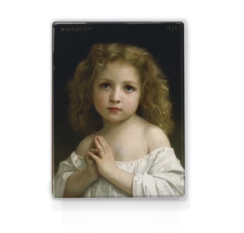 Laqueprint, Little girl - William Adolphe Bouguereau