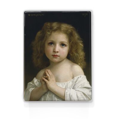 Laqueprint, Kleines Mädchen - William Adolphe Bouguereau