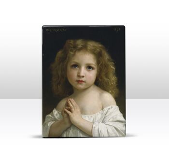 Laque, Petite fille - William Adolphe Bouguereau 3