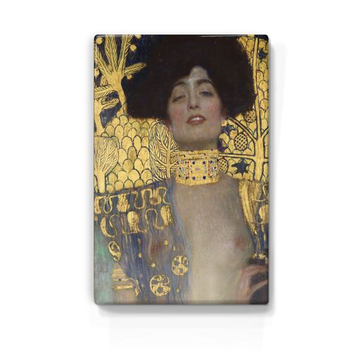 Laqueprint, Judith (detail) - Gustav Klimt