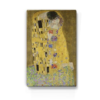 Impression laquée, Le baiser - Gustav Klimt 1