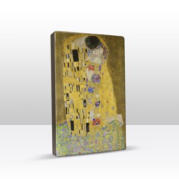 Impression laquée, Le baiser - Gustav Klimt 2