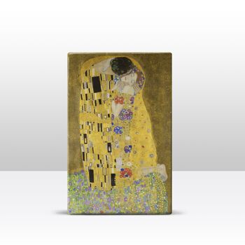 Impression laquée, Le baiser - Gustav Klimt 3