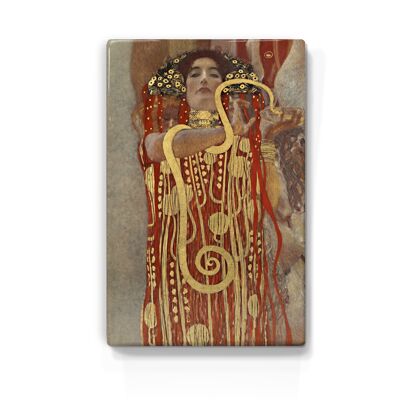 Lacquer print, Hygieia - Gustav Klimt