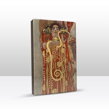 Impression sur laque, Hygieia - Gustav Klimt 2