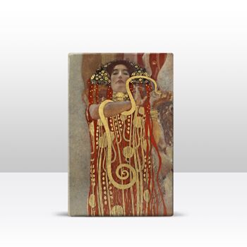 Impression sur laque, Hygieia - Gustav Klimt 3