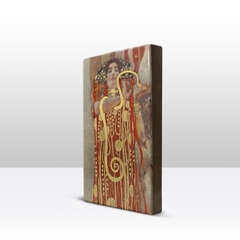 Impression sur laque, Hygieia - Gustav Klimt 4